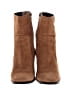 Zara 100% Leather Brown Tan Ankle Boots Size EU 37 - photo 2