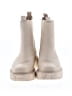 Sam Edelman 100% Leather Gray Ivory Ankle Boots Size 8 - photo 2