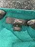 J.Crew 100% Viscose Green Teal Short Sleeve Blouse Size S - photo 7