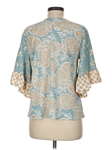 Cato 3/4 Sleeve Blouse (view 2)