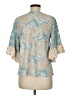 Cato Teal 3/4 Sleeve Blouse Size M - photo 2