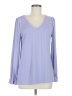 Unbranded 100% Polyester Blue Long Sleeve T-Shirt Size M - photo 1
