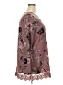 Blue Island Burgundy Long Sleeve Blouse Size XXL - photo 4