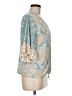 Cato Teal 3/4 Sleeve Blouse Size M - photo 4