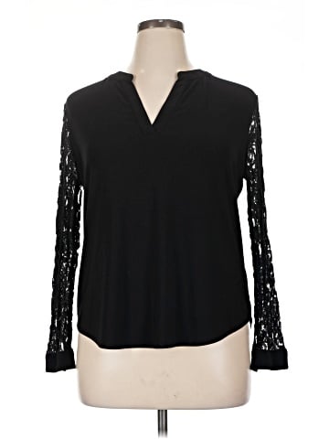 Kasper Long Sleeve Blouse (view 1)