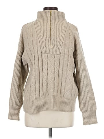 Calligraphie Turtleneck Sweater (view 1)