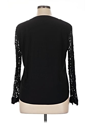 Kasper Long Sleeve Blouse (view 2)