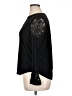 Kasper Black Long Sleeve Blouse Size XL - photo 5