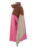 Free People Color Block Pink Turtleneck Sweater Size S - photo 5