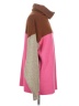 Free People Color Block Pink Turtleneck Sweater Size S - photo 4