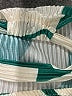 Unbranded 100% Polyester Graphic Green Cocktail Dress Size M - photo 7