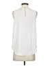 Ann Taylor 100% Polyester Ivory Sleeveless Blouse Size XS - photo 2
