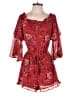 American Eagle Outfitters 100% Polyester Red Romper Size XS - photo 1