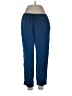 Josie Natori Solid Blue Track Pants Size L - photo 1
