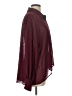 DR2 100% Polyester Polka Dots Burgundy Long Sleeve Blouse Size L - photo 4
