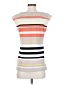 Calvin Klein Stripes Multi Color Orange Sleeveless Top Size XS - photo 2