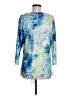 B.l.e.u. Blue Long Sleeve Blouse Size M - photo 2