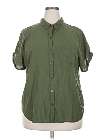 Notations Short Sleeve Button-Down Shirt (view 1)