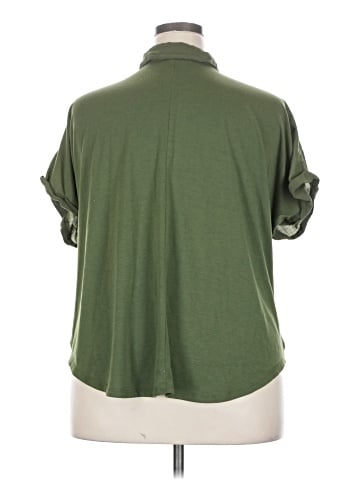 Notations Short Sleeve Button-Down Shirt (view 2)