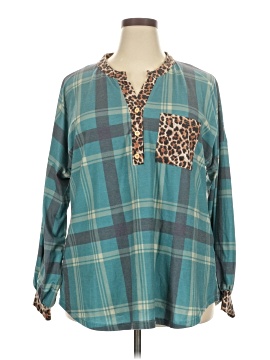 Southern Stitch Long Sleeve Blouse