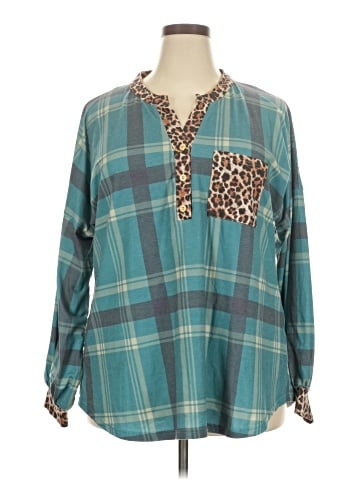 Southern Stitch Long Sleeve Blouse (view 1)