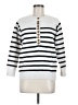 Unbranded Stripes White Pullover Sweater Size M - photo 1