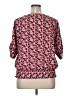 MICHAEL Michael Kors Red 3/4 Sleeve Blouse Size XL - photo 2