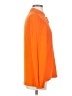 MICHAEL Michael Kors Orange Long Sleeve Blouse Size S - photo 4