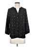 NYDJ 100% Polyester Black 3/4 Sleeve T-Shirt Size XS - photo 1