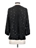 NYDJ 100% Polyester Black 3/4 Sleeve T-Shirt Size XS - photo 2