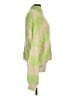Missguided Chevron-herringbone Green Poncho Size M - photo 4