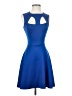 Guess Hearts Blue Cocktail Dress Size S - photo 1
