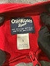 OshKosh B'gosh 100% Polyester Red Track Jacket Size 5 - photo 3