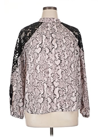 Bold Elements Long Sleeve Blouse (view 1)