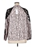 Bold Elements 100% Polyester Silver Long Sleeve Blouse Size XL - photo 2