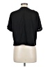 Shein 100% Polyester Black Short Sleeve T-Shirt Size 8 - 10 - photo 2