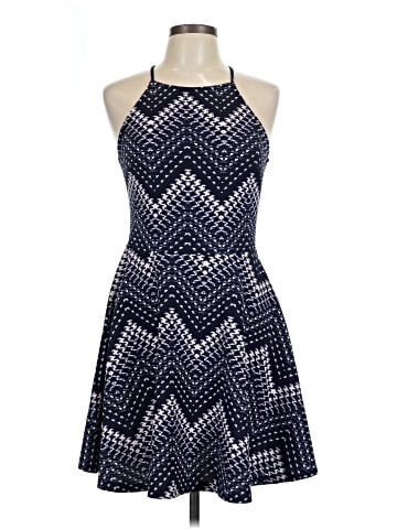Bailey Blue Cocktail Dress (view 1)