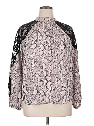 Bold Elements Long Sleeve Blouse (view 1)