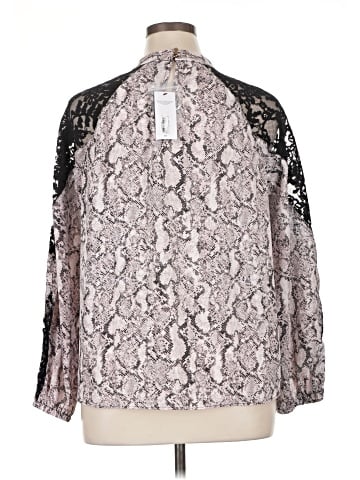 Bold Elements Long Sleeve Blouse (view 2)