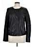 Caslon 100% Leather Black Jacket Size L - photo 1