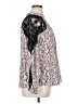 Bold Elements 100% Polyester Silver Long Sleeve Blouse Size XL - photo 4