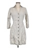 MNG Gray Casual Dress Size 6 - photo 1