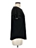Adrianna Papell Black Short Sleeve Top Size M - photo 4