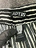 Apt. 9 100% Rayon Stripes Silver Casual Pants Size M - photo 7
