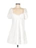 Unbranded White Casual Dress Size M (estimated) - photo 1