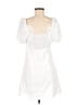 Unbranded White Casual Dress Size M (estimated) - photo 2