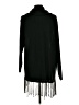 NY Collection 100% Acrylic Black Poncho Size L - photo 2