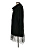 NY Collection 100% Acrylic Black Poncho Size L - photo 5
