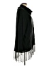 NY Collection 100% Acrylic Black Poncho Size L - photo 4