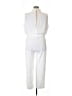 Amanda Uprichard 100% Polyester Solid White Jumpsuit Size XL - photo 2